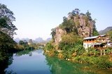 Guangxi, formerly romanized Kwangsi, is a province of southern China along its border with Vietnam. In 1958, it became the Guangxi Zhuang Autonomous Region of the People's Republic of China, a region with special privileges created specifically for the Zhuang people.